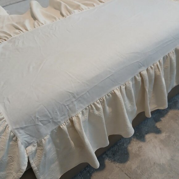 COPY - Kids Line Baby Bedding Crib Dust Ruffle - Picture 1 of 5